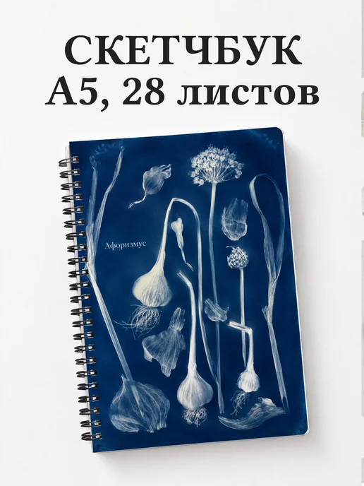Скетчбук Чеснок