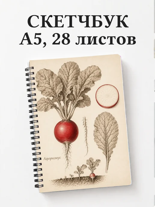 Скетчбук Редис