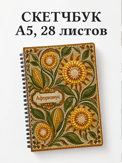 Скетчбук Кукуруза