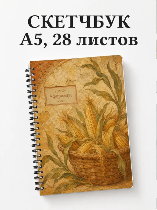 Скетчбук Кукуруза