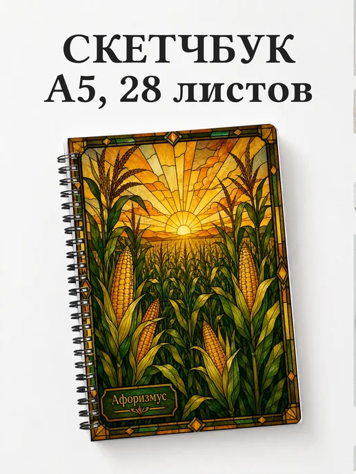 Скетчбук Кукуруза