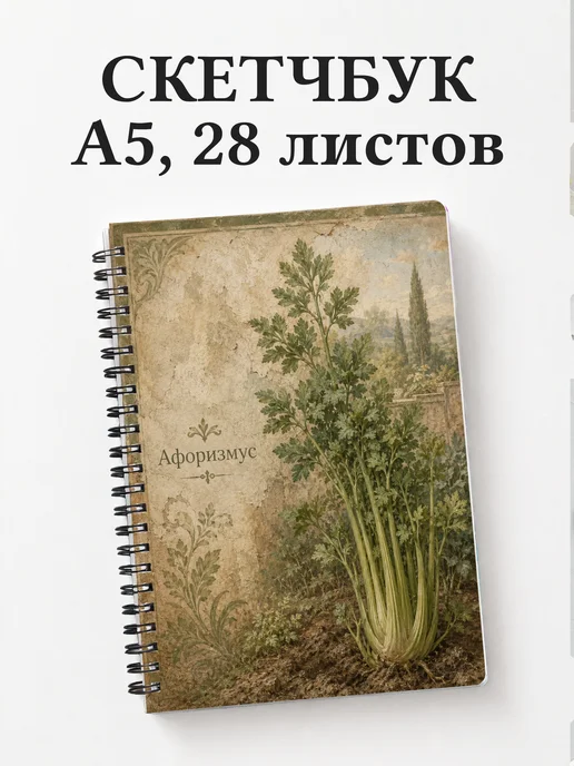 Скетчбук Сельдерей