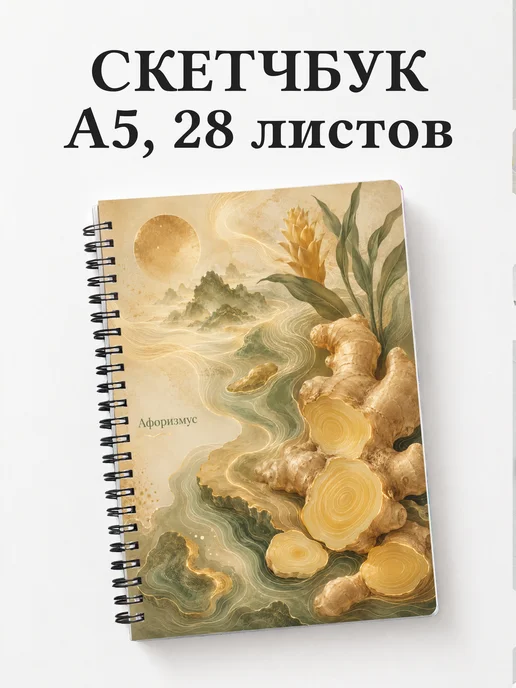 Скетчбук Имбирь