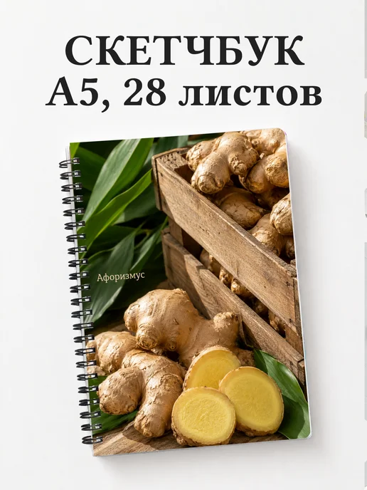 Скетчбук Имбирь
