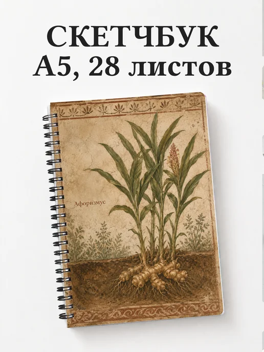 Скетчбук Имбирь
