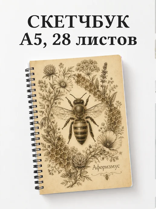 Скетчбук Пчела