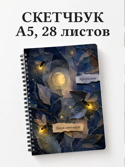 Скетчбук Светлячок