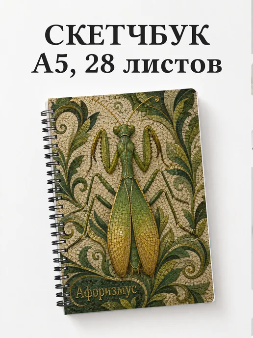 Скетчбук Богомол