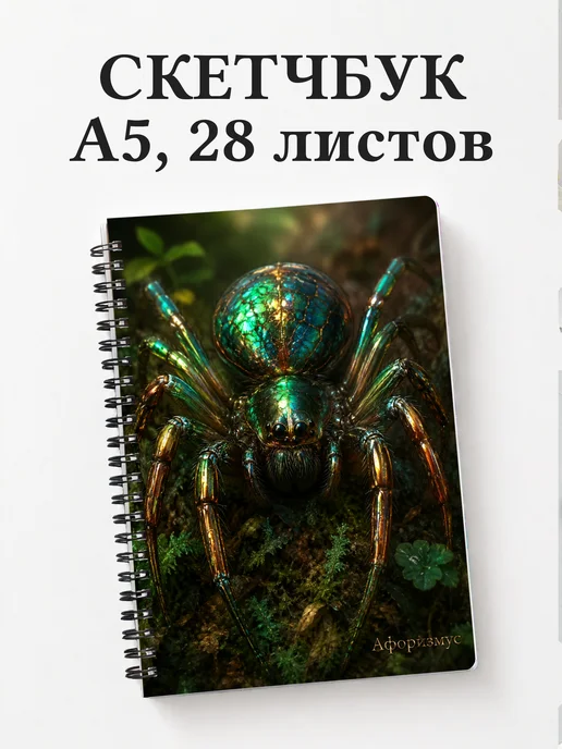 Скетчбук Паук