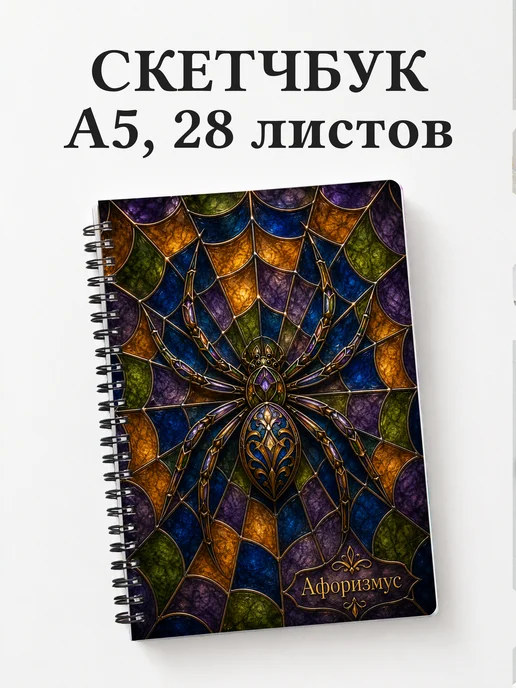 Скетчбук Паук