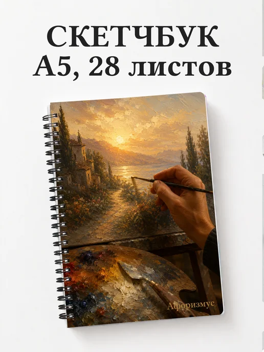 Скетчбук Масляная живопись