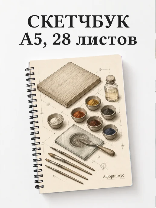 Скетчбук Темпера