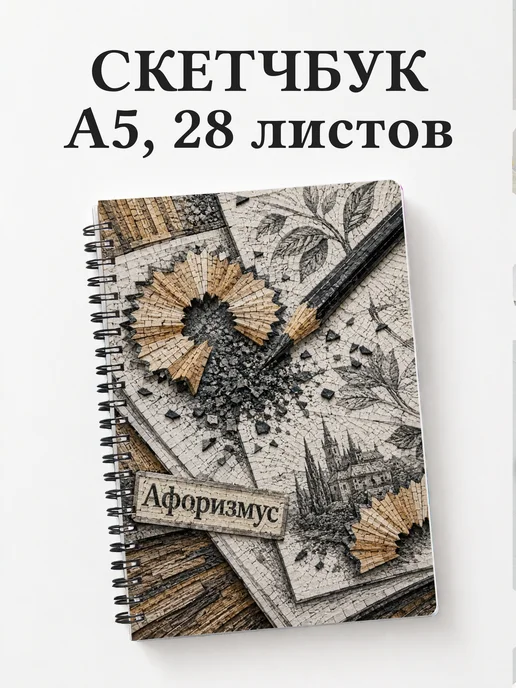 Скетчбук Карандашный рисунок