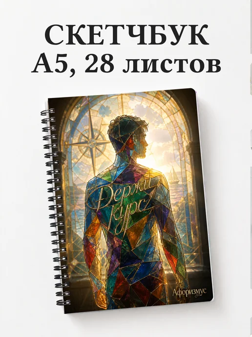 Скетчбук Витраж