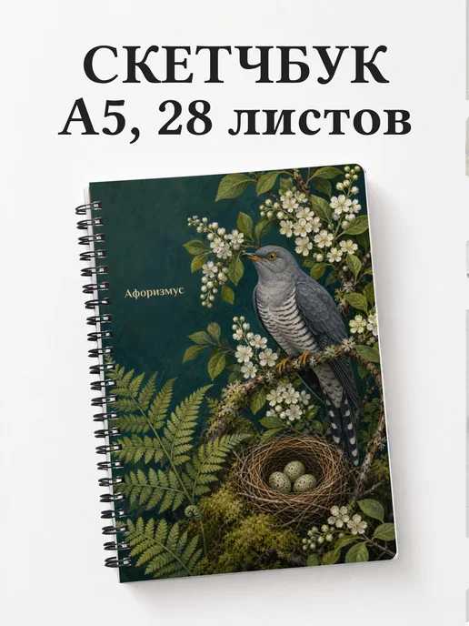Скетчбук Кукушка