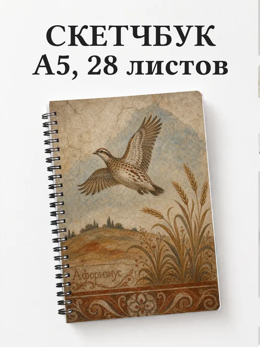 Скетчбук Куропатка