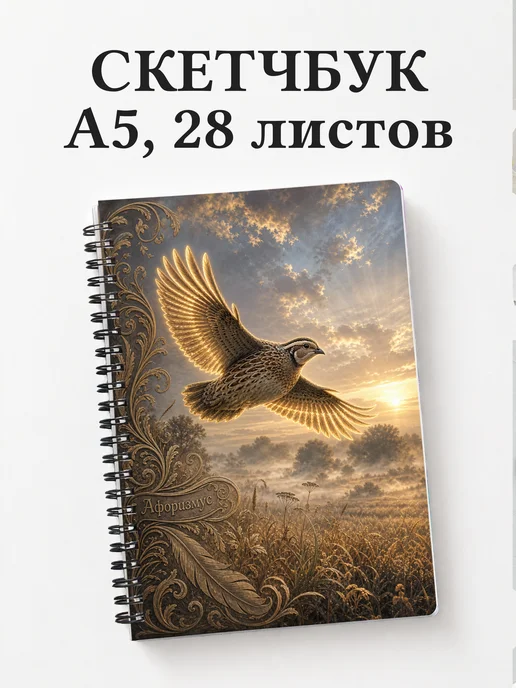 Скетчбук Перепел