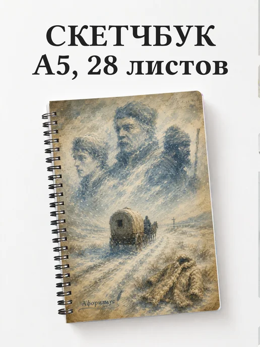 Скетчбук Капитанская дочка