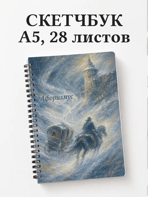 Скетчбук Капитанская дочка
