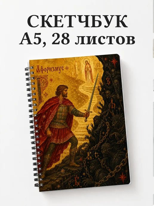 Скетчбук Руслан и Людмила