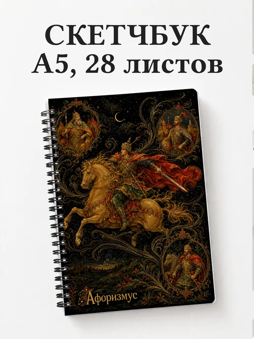 Скетчбук Руслан и Людмила