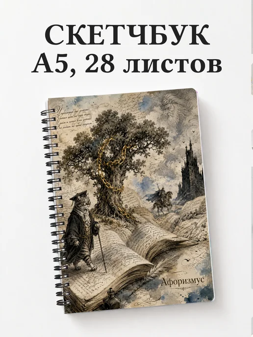 Скетчбук Руслан и Людмила