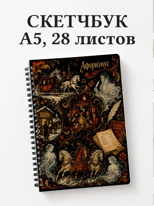 Скетчбук Мертвые души