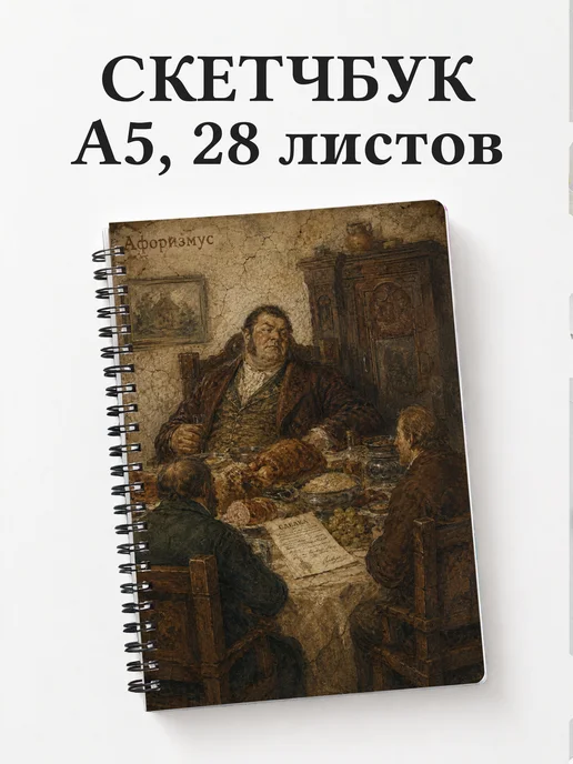 Скетчбук Мертвые души
