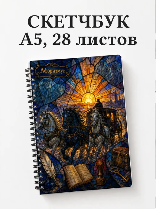 Скетчбук Мертвые души