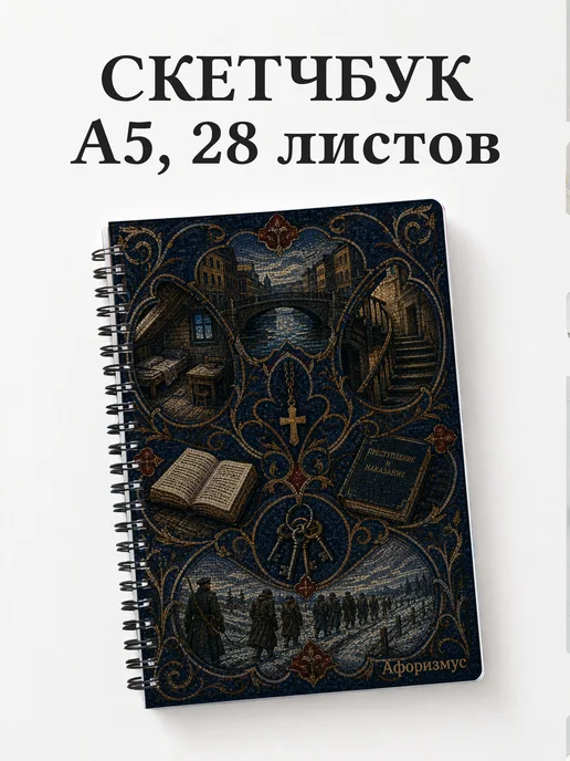 Скетчбук Преступление и наказание