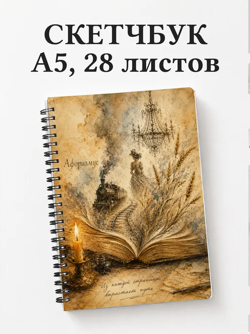 Скетчбук Анна Каренина