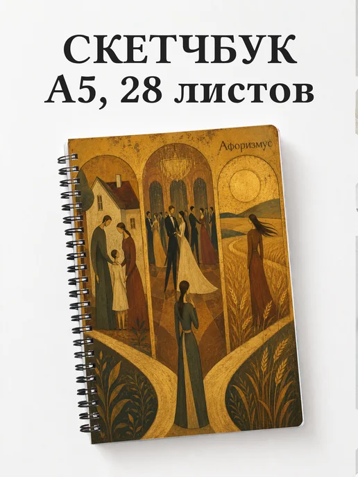 Скетчбук Анна Каренина