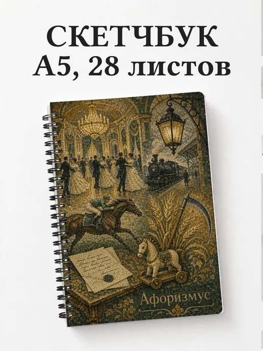 Скетчбук Анна Каренина
