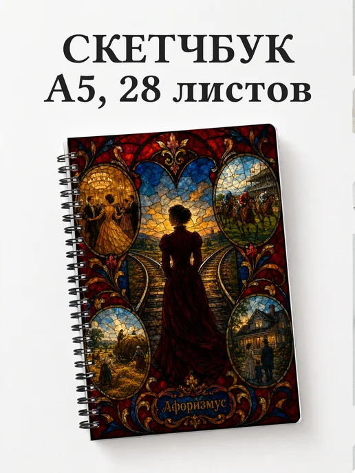 Скетчбук Анна Каренина