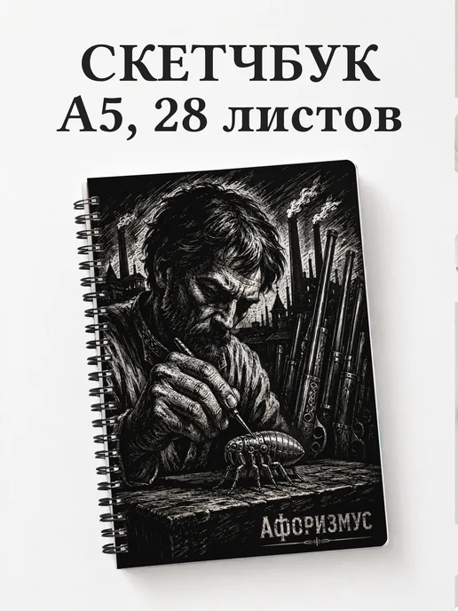 Скетчбук Левша