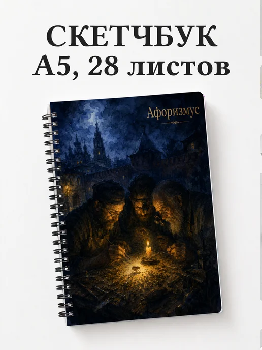 Скетчбук Левша