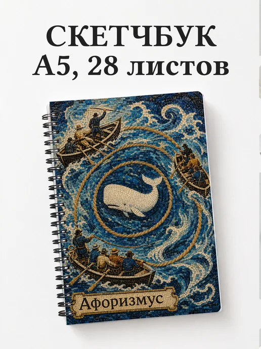 Скетчбук Моби Дик