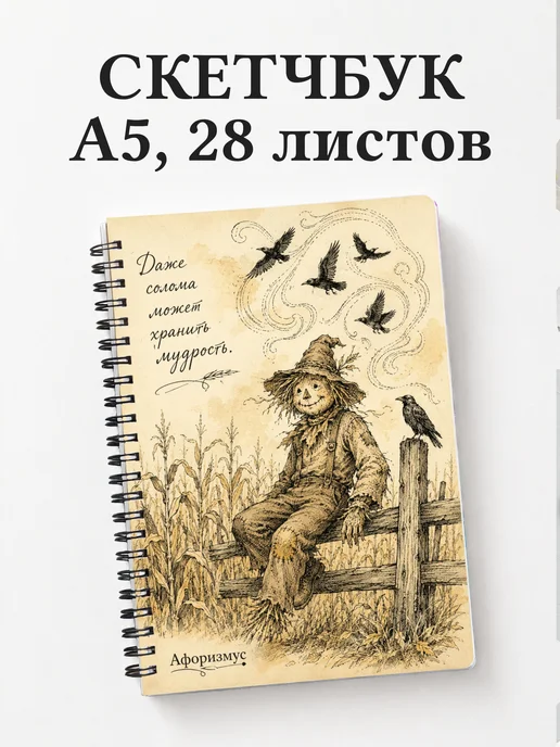 Скетчбук Волшебник страны Оз