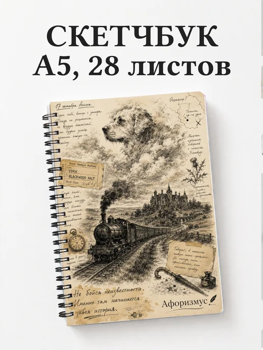 Скетчбук Шерлок Холмс