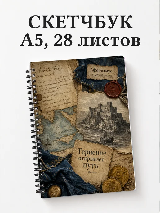 Скетчбук Граф Монте-Кристо