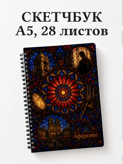 Скетчбук Собор Парижской Богоматери