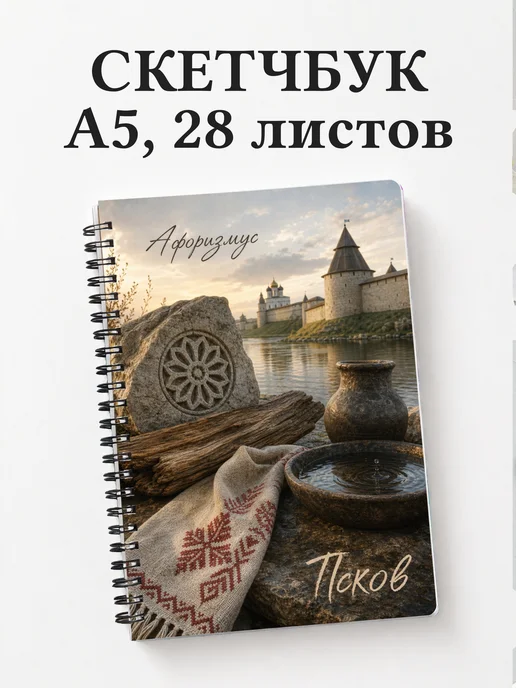 Скетчбук Псков