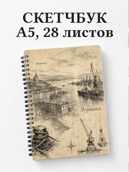Скетчбук Мурманск