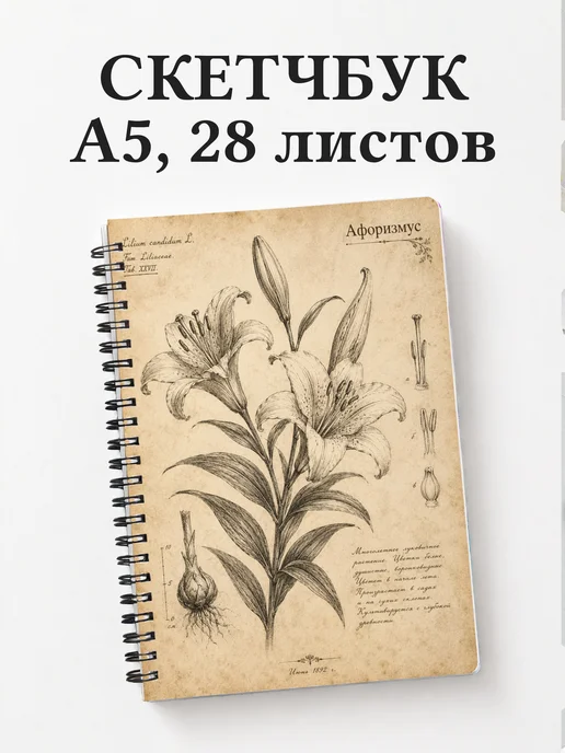 Скетчбук Лилии