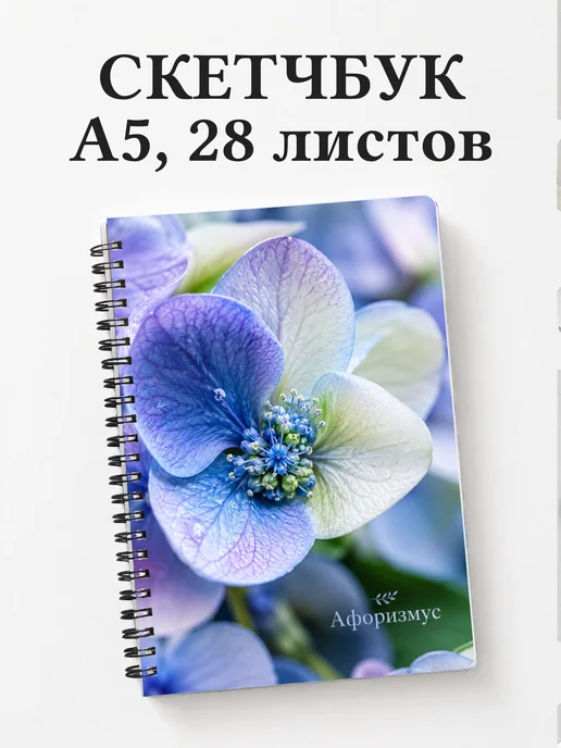 Скетчбук Гортензии