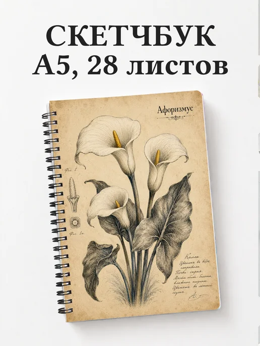 Скетчбук Каллы
