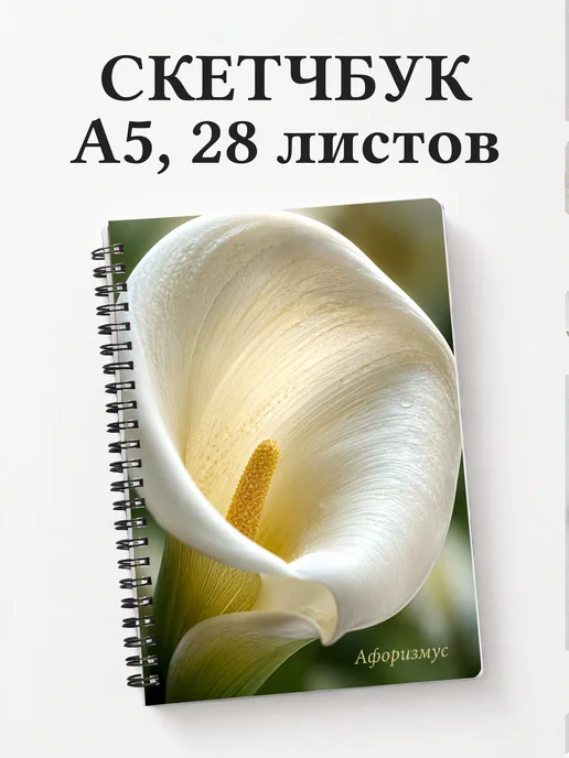 Скетчбук Каллы