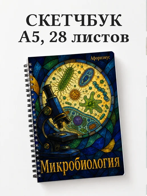 Скетчбук Микробиология