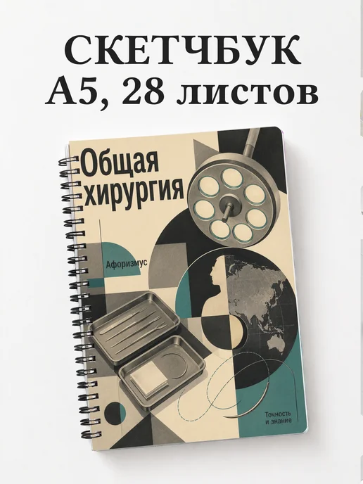 Скетчбук Общая хирургия