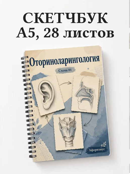 Скетчбук Оториноларингология